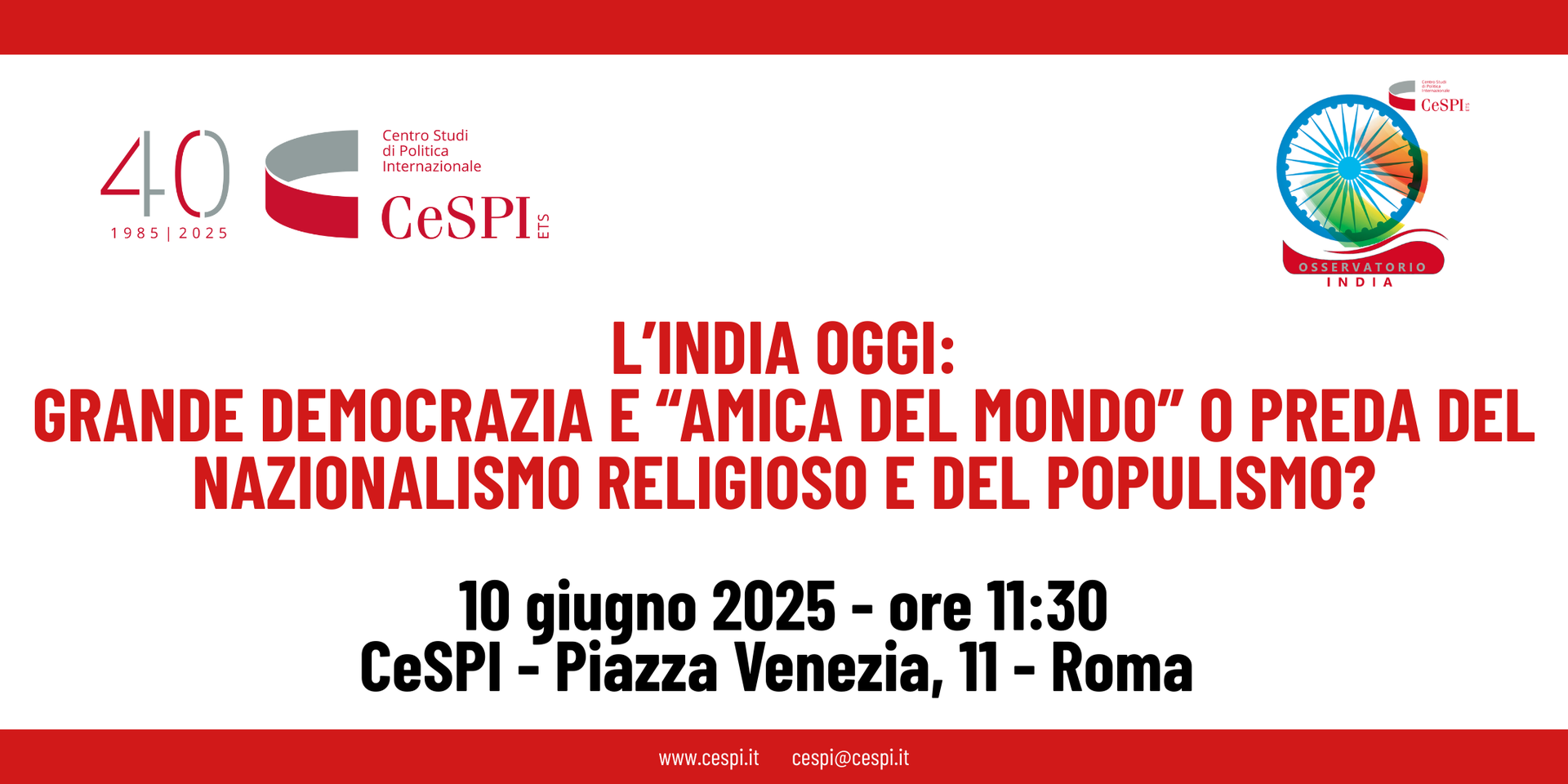 L’India oggi: grande democrazia e amica del mondo o preda del nazionalismo religioso e del populismo?
